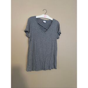 Cupio Grey T-Shirt Woman’s Size Large